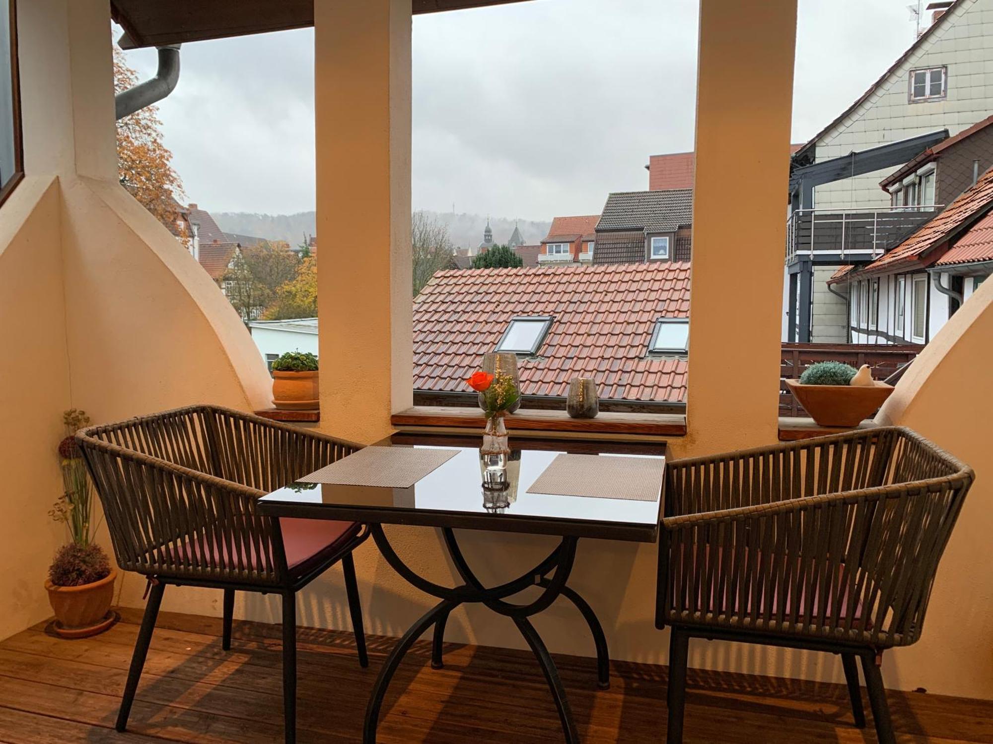 Ferienwohnung Janus Altstadt-Hameln Haus 2 Inklusive Parkplatz - Mit Und Ohne Terrasse Oder Loggia 哈默尔恩 外观 照片